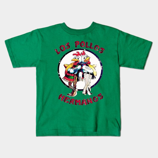 los pollos Kids T-Shirt by di radio podcast